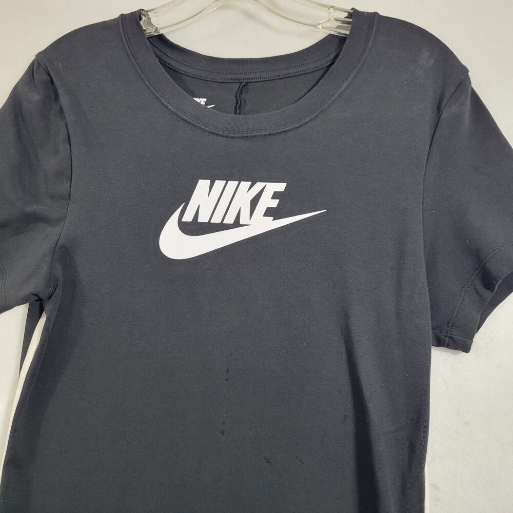 Nike Women's Black Short Sleeve Body Suit Size L 81825-1195 - Picture 3 of 9